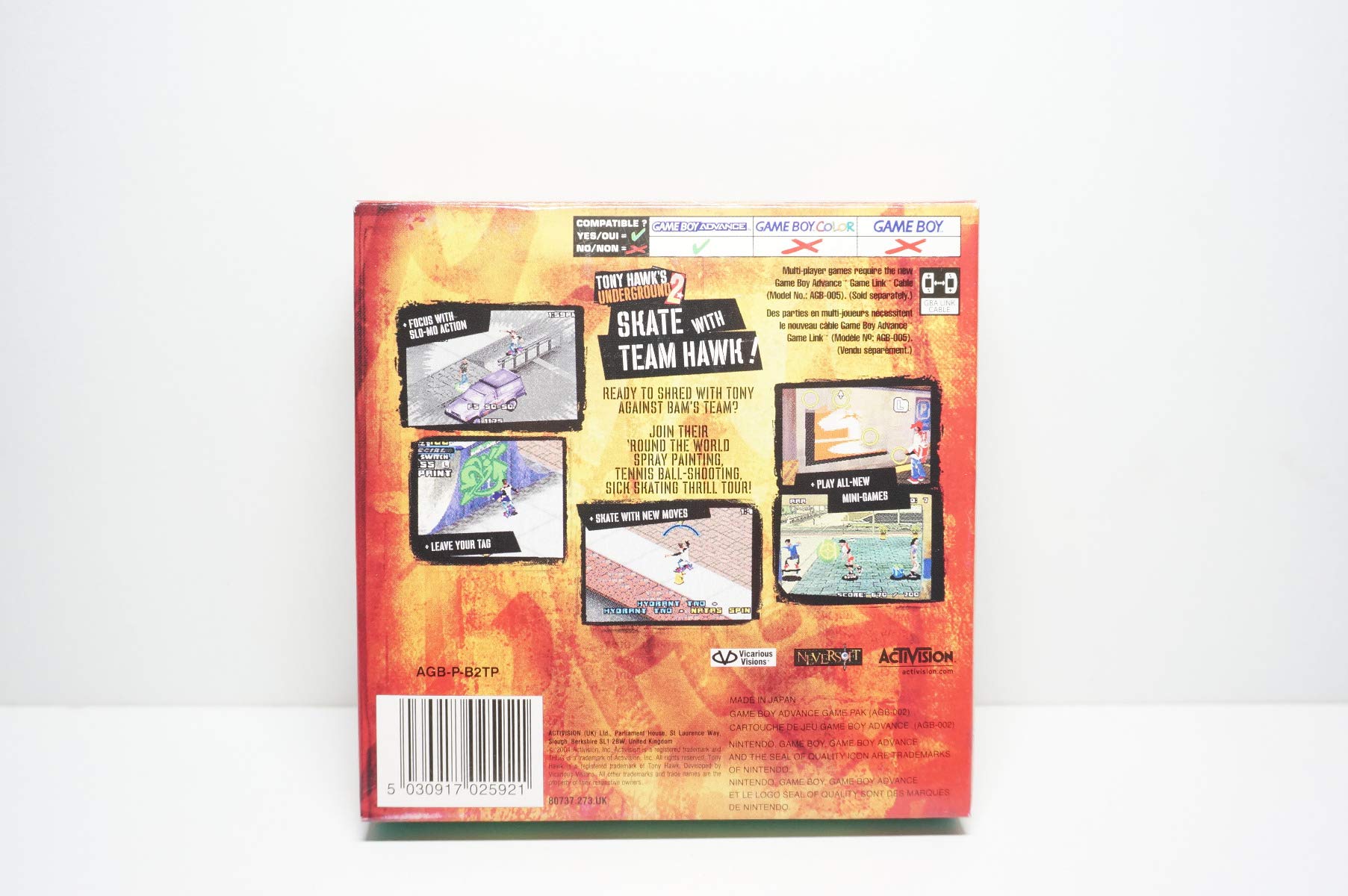 Amazon.com: Tony Hawk's Underground 2 (GBA) : Video Games